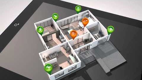 matrix security 3D animatie