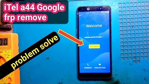 iTel a44 frp bypass | how to remove Google frp | #frp