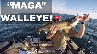 Make America Great Again Walleye Fishing
