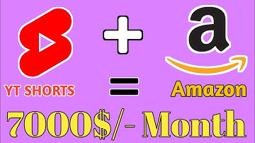 Make Money By Amazon Affiliate Through YouTube Shorts || YT SHORTS