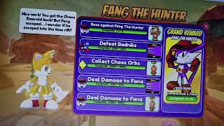 ROBLOX Sonic Speed Simulator - How to play to Mirage Saloon Boss to Fang The Hunter || For Sara Lin