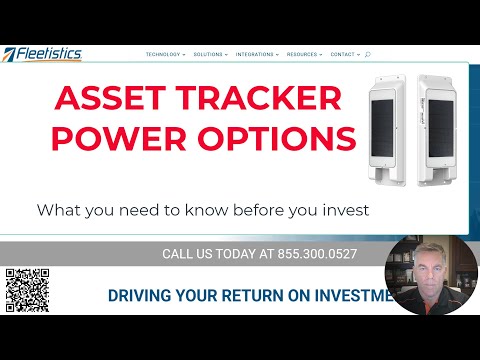 Asset Tracker Power Considerations. What you need to know to avoid a bad investment. - video from Fleetistics