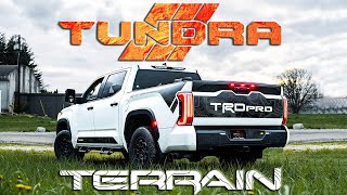 WOW THIS TOYOTA TUNDRA TRD PRO! HOW TO INSTALL OUR TERRAIN KIT DIY