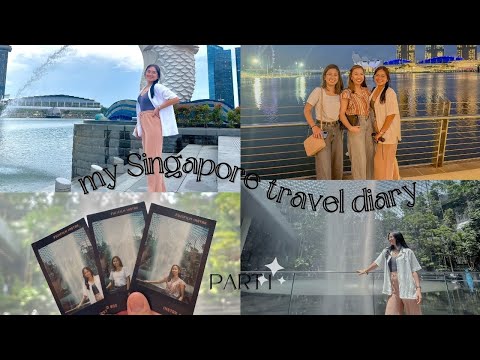 vlog: first time in Singapore 🇸🇬 (part one)