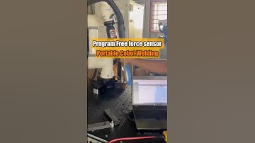 Program Free force sensor portable cobot welding #portablecobot #galexonrobotics #weldingrobot