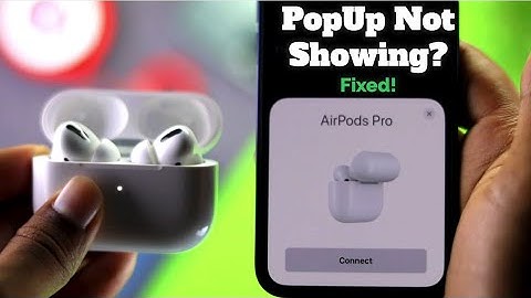 AirPods Pro: Pop up not Showing! [Fixed]