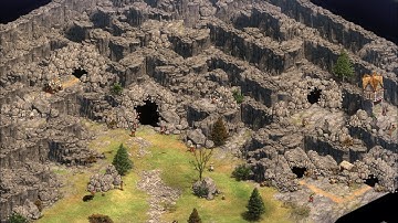 AoE2 Scenario Editor Timelapse #7 - Dwarven Mine