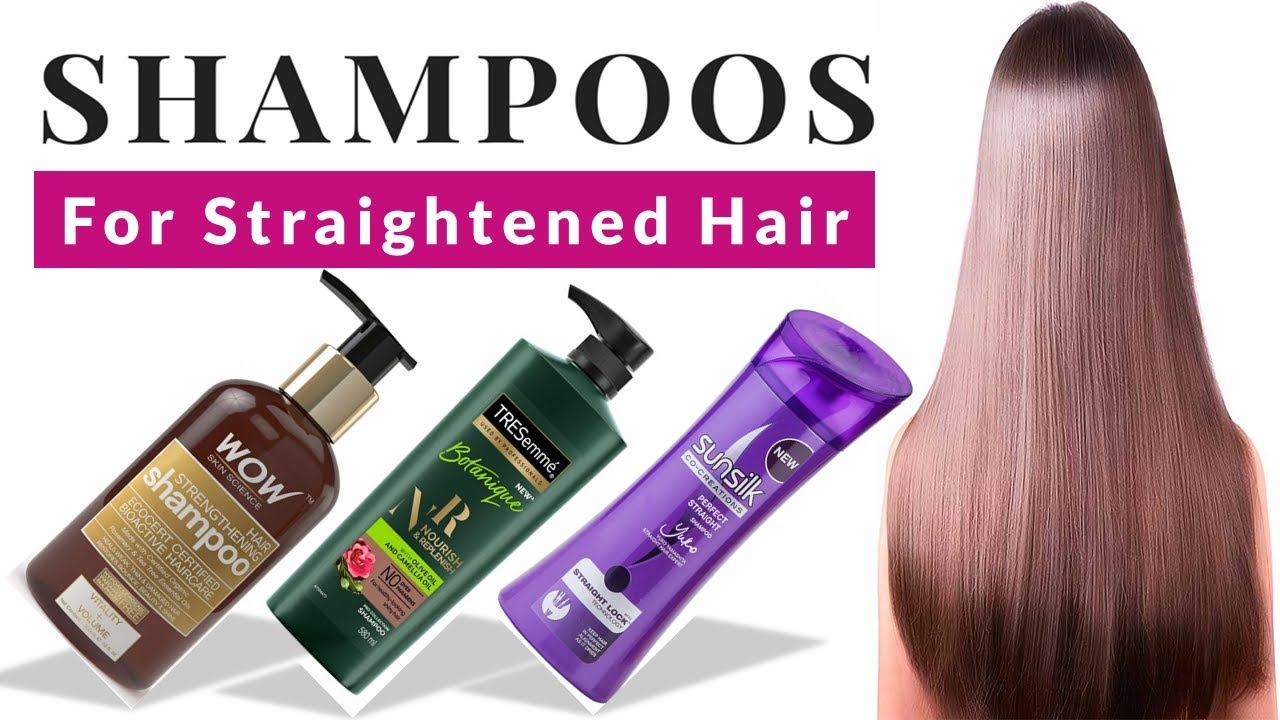 Nysgerrighed klodset tyran 10 Best Shampoos For Straightened Hair - YouTube