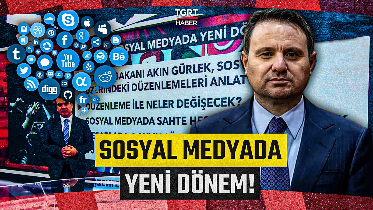 Adalet Bakanı Akın Gürlek'ten Kritik Adım! Sosyal Medyada Yeni Dönem Başlıyor - TGRT Haber