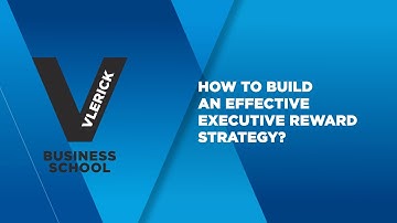 How to build an effective executive reward strategy?