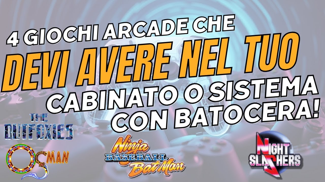 4 Giochi ARCADE Sconosciuti che DEVI avere sul tuo Bartop!