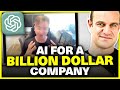 Ai automation for a billion dollar company 