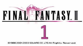 Let's Play FF2 Advance Ep 1 - Four errr... three brave youth begin their adventure!