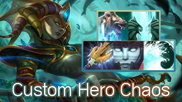 NAGA SIREN Best Skill Combo - Dota 2 Custom Hero Chaos