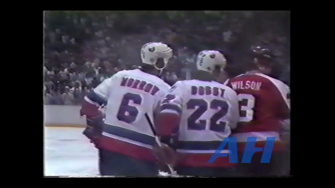 NHL May 24, 1980 Gord Lane,NYI v Paul Holmgren,PHI (almost) New York Islanders Philadelphia Flyers