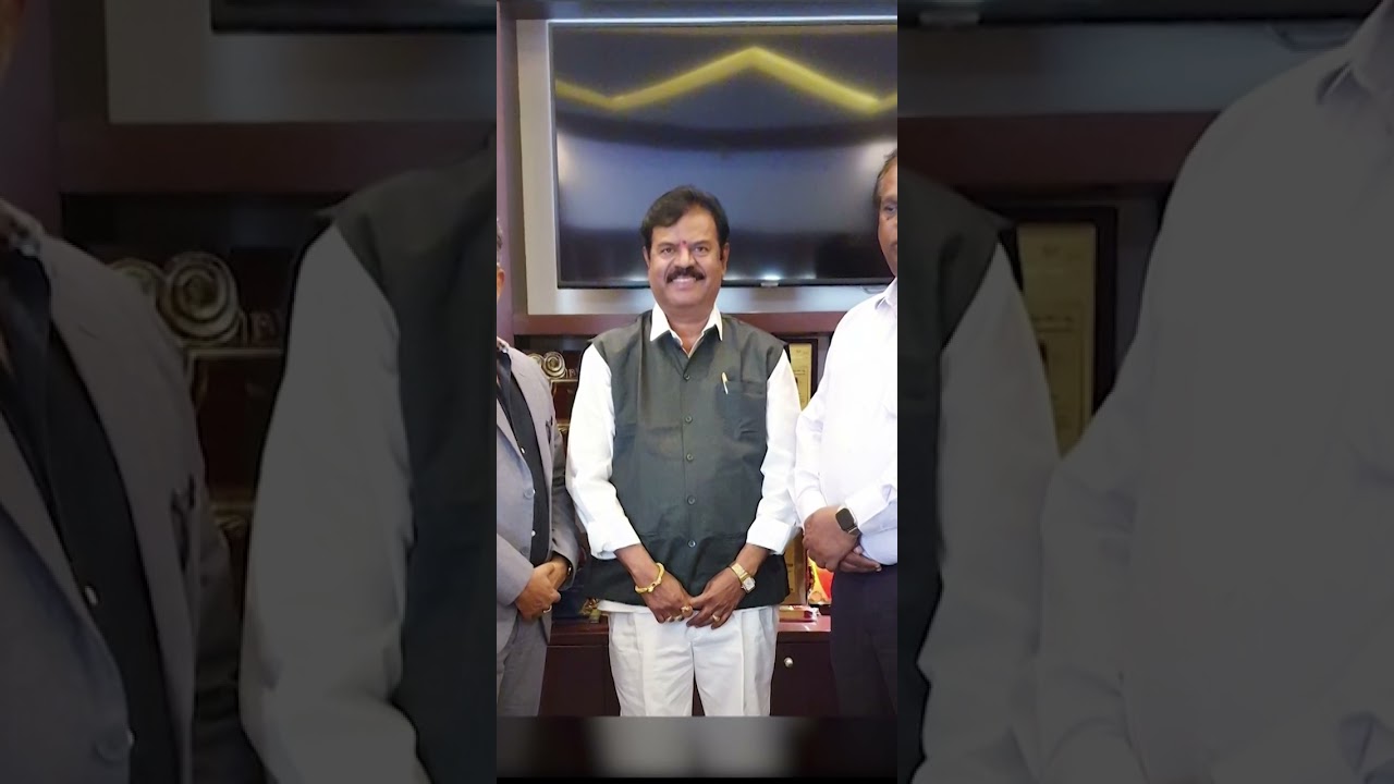 in Dubai Dr.RK Goud Chairman TFCC met Fortune Group of hotels Chairman Praveen Shetty