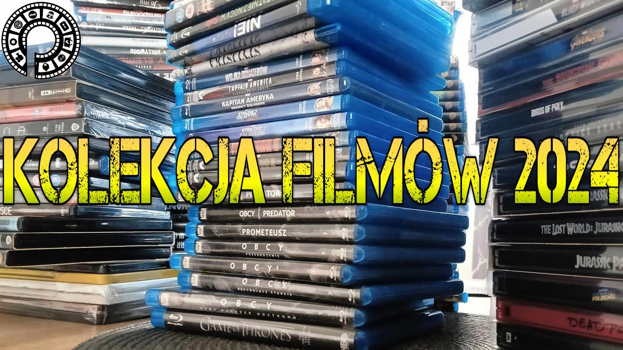 Kolekcja Blu-Ray i 4K Ultra HD 2024