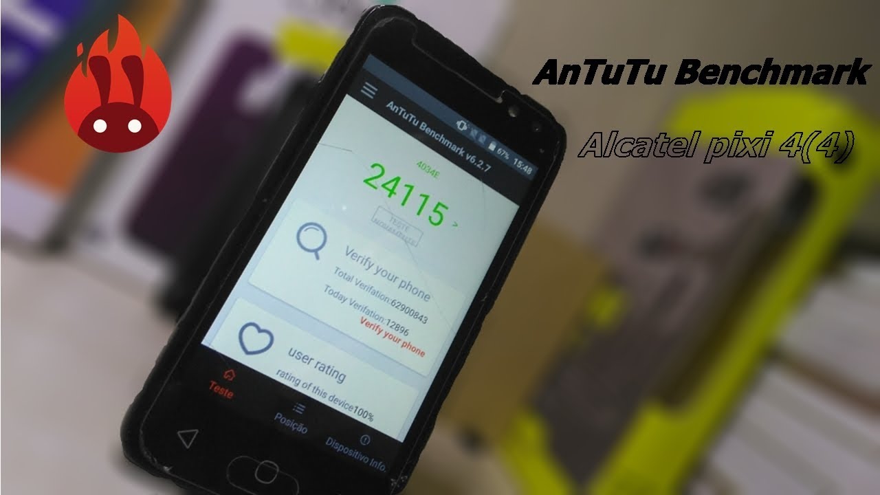 AnTuTu Benchmark Alcatel Pixi 4(4)