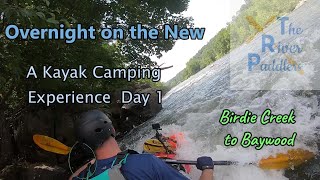 New River Kayak Camping (Birdie Creek to Baywood)