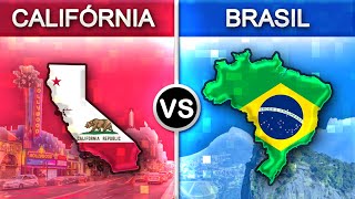 California vs Brazil | Comparison
