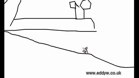 Amazing Line Rider Jumps, Loops and Flips