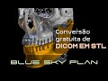 Conversão Rápida e Gratuita de DICOM em STL pelo Blue Sky Plan