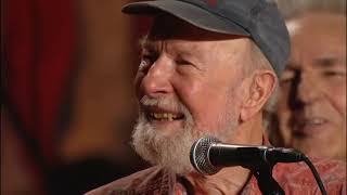 Pete Seeger sings Goodnight Irene Madison Sq, Garden on 90th Birthday Celebration, 2009.