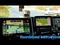 Garmin Dezl 580 Vs Tomtom Pro 8275 Roundabout instructions Truck Satnav Navigator