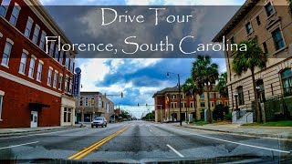 Florence, South Carolina - Driving Tour - (4K)