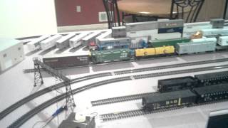 Model Train Layout tour  -dlang55