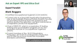 On-Demand Webinar: Ask an Expert RPE and Silica Dust