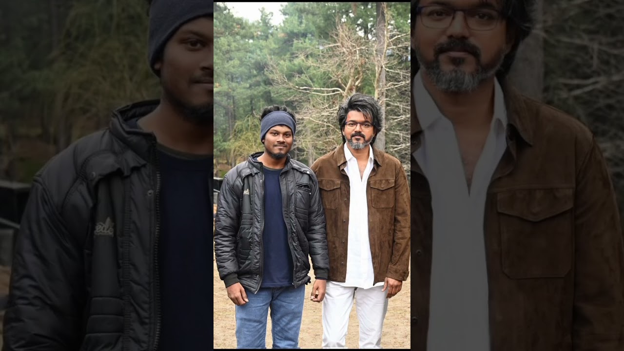 Thalapathy Vijay unseen pictures | Vijay shooting spot pics