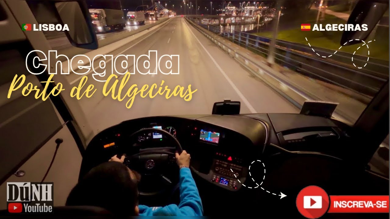 🚍 Chegada Porto de Algeciras 🇪🇸 #dunh #espanha #algeciras #europa 