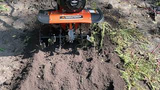 How To Use The Yard Force 21 Inch Front Tine Garden Tiller Home Depot