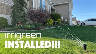 Irrigreen Sprinkler System Install