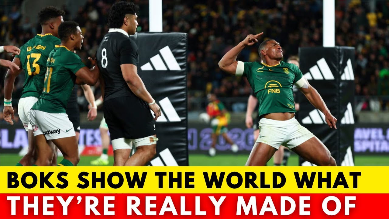 🔥BOKS REMIND THE ALL BLACKS WHO RUNS WORLD RUGBY | SPRINGBOKS NEWS