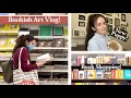 Writing/Illustrating A Book & Figuring Out Life After Art School! // Bookish Art Vlog!