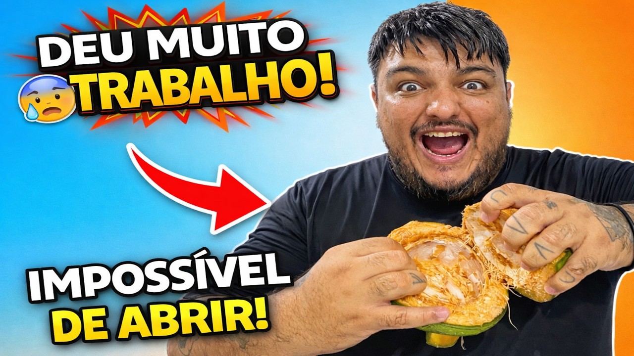 QUASE PERDI PARA UM COCO!