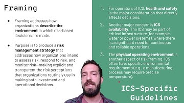 Operational Technology Security: Module 7 Video 1