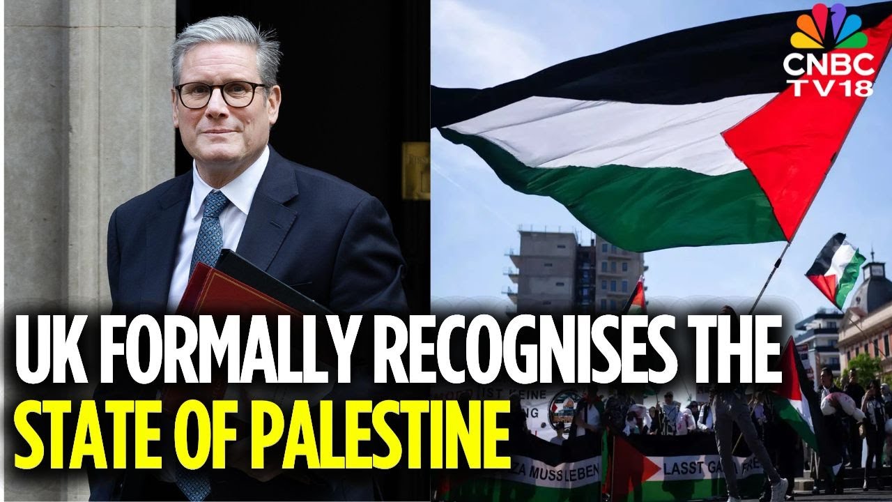 UK Formally Recognises The State Of Palestine | Keir Starmer | Israel ...