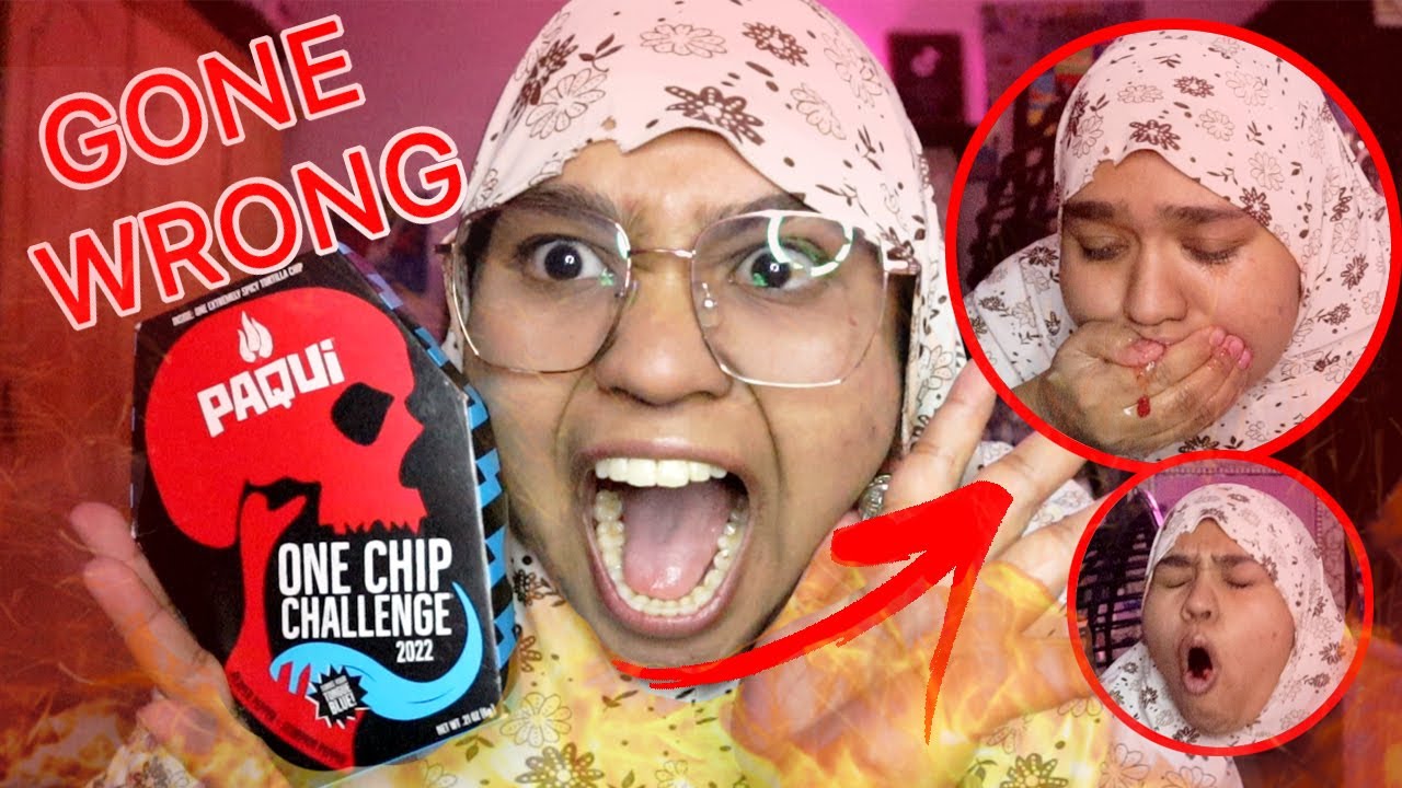 I DID THE ONE CHIP CHALLENGE EPIC FAIL!!! 🥵🌶️🔥 YouTube