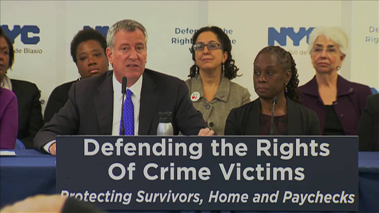 Mayor de Blasio Hosts Press Conference mayor de blasio children