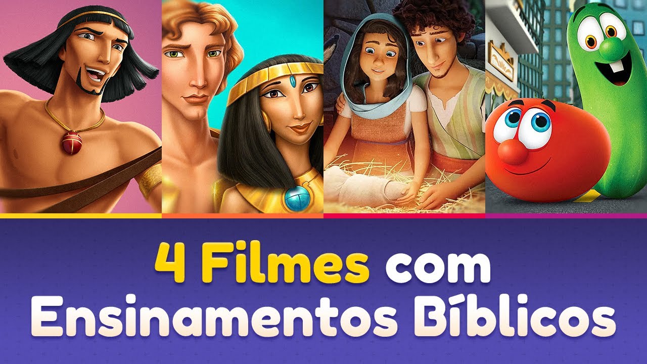 5 FILMES BÍBLICOS PARA CRIANÇAS - Canal Diário de Família