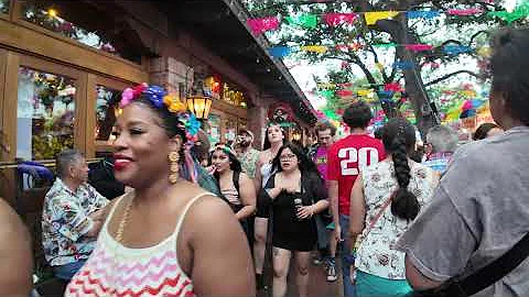 So many beautiful people.  Fiesta Week San Antonio, Texas 2024 Market Square.  DJI Pocket 3 Slo Mo