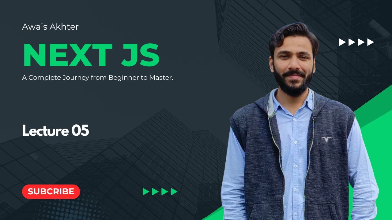 NextJs - Beginner to Master - Class 05 - YouTube