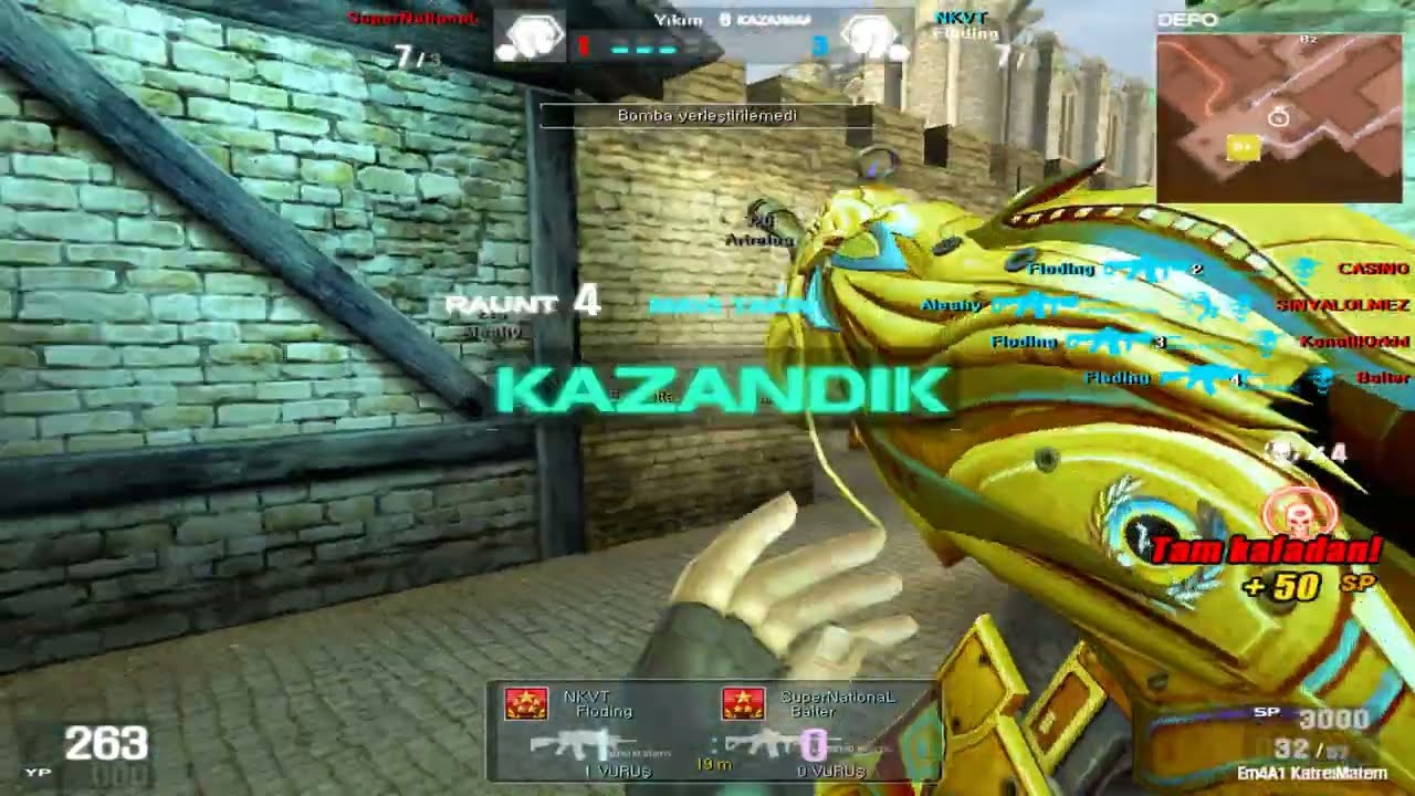 #wolfteam  FLODİNG VURUŞ KESİTLERİ #10