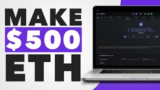 FREE BEST ETHEREUM MINER / 3 ETHEREUM IN MOUNTH / TUTORIAL/FREE DOWNLOAD screenshot 1