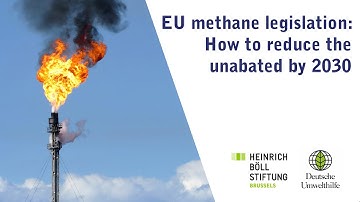 EU methane legislation – How to reduce the unabated by 2030