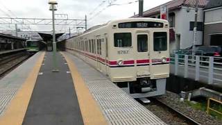 【貴重】京王6000系(6717F+6412F) 各停京王八王子行き発車 桜上水にて
