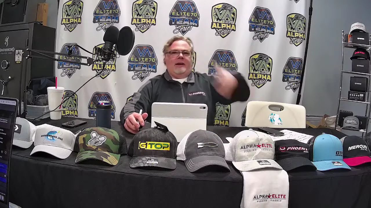 VA Elite 70 Team Series - Lake Anna 2025 Boat Number Drawing